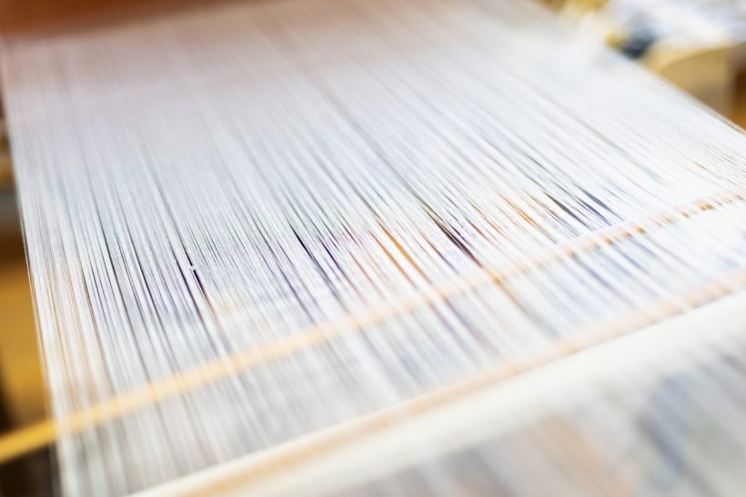 久米島紬の染め織り体験 5