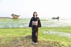 久米島紬の染め織り体験