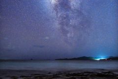 久米島の満点の星空と写真撮影