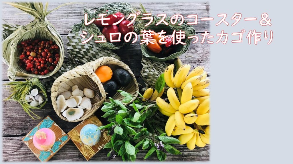 久米島町観光協会　体験プログラム〈島の学校〉　新プログラム登場！！